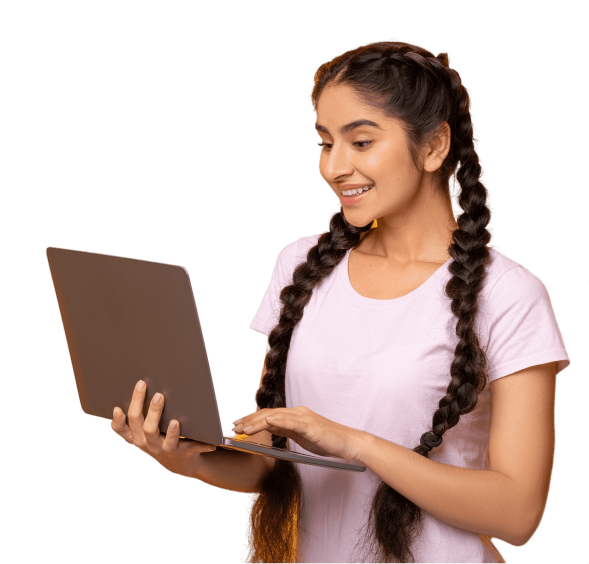 Girl With Laptop