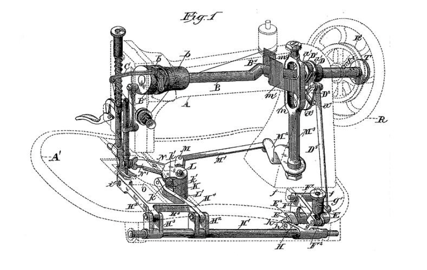 Patent Machine Sketch Image